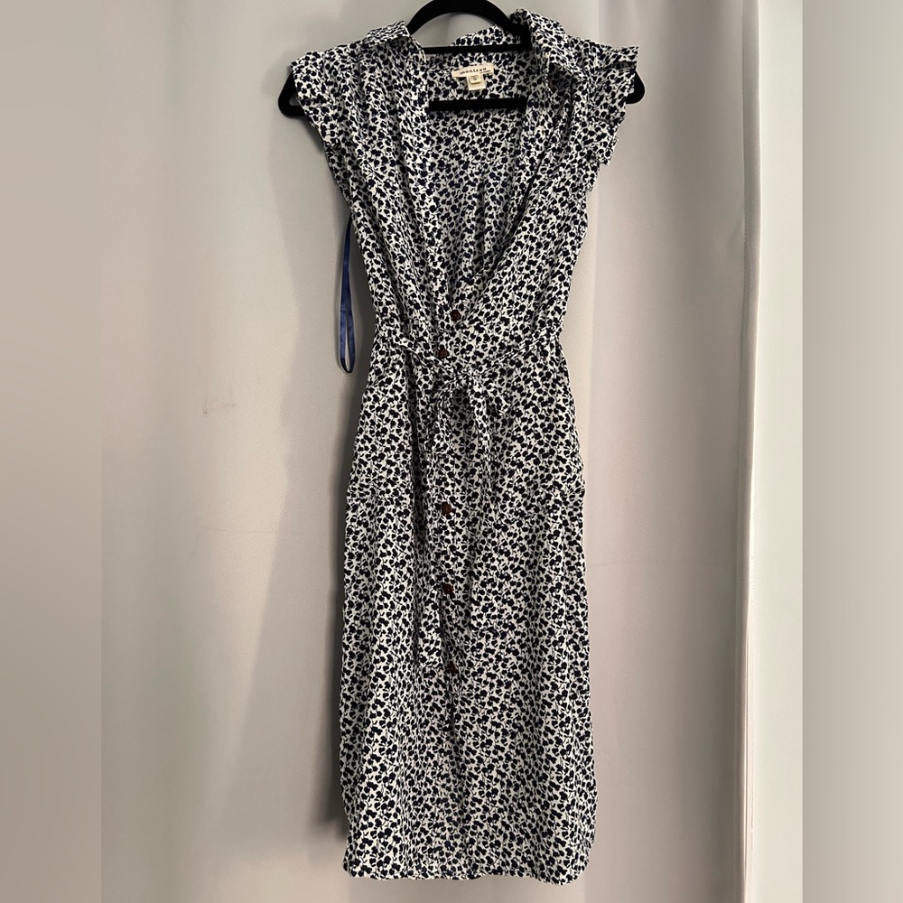 Floral maternity dress